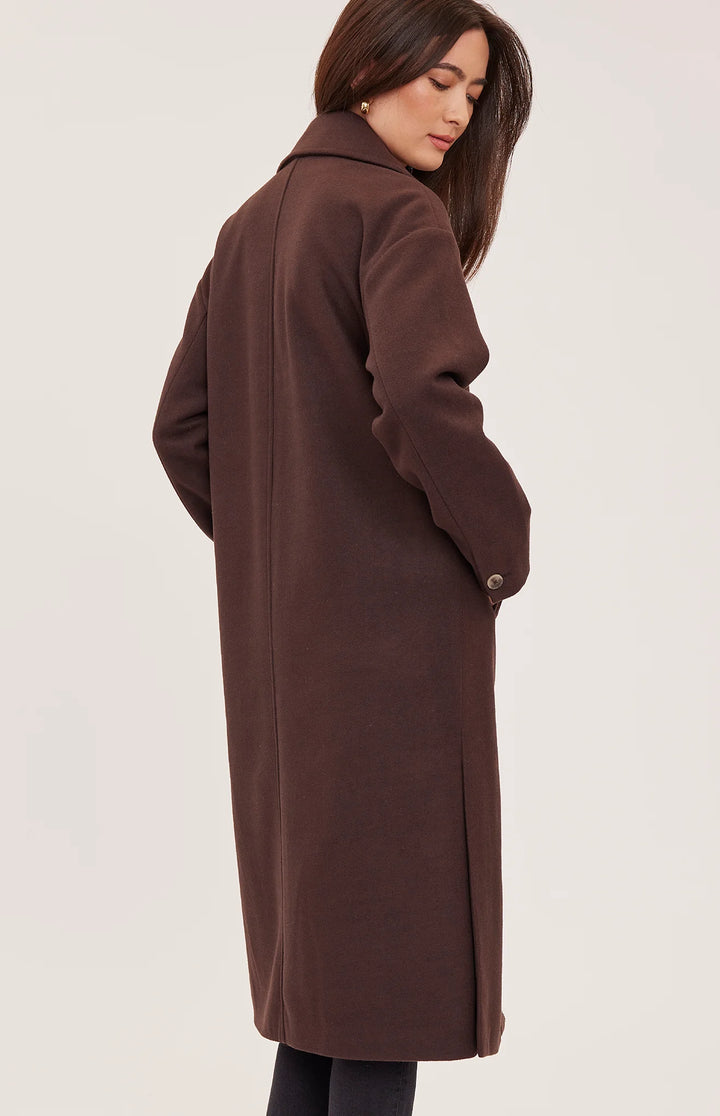 Gentle Fawn | Agatha Coat | chocolate