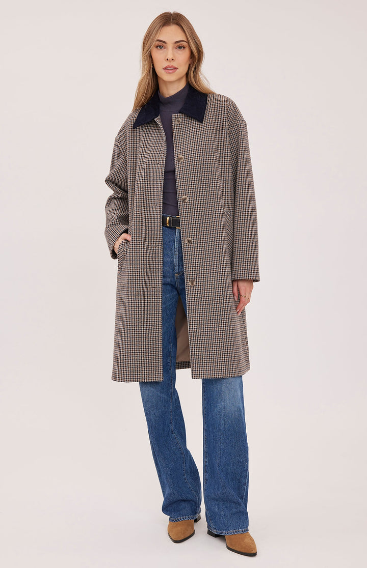 Gentle Fawn | Millie Coat | navy tweed