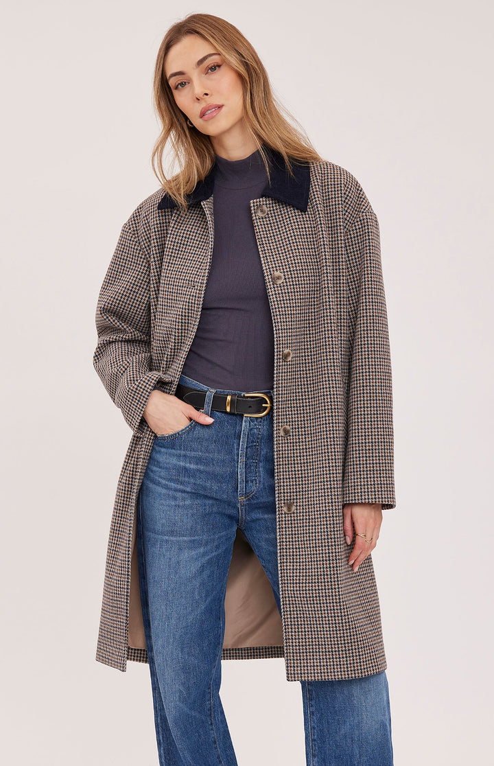 Gentle Fawn | Millie Coat | navy tweed