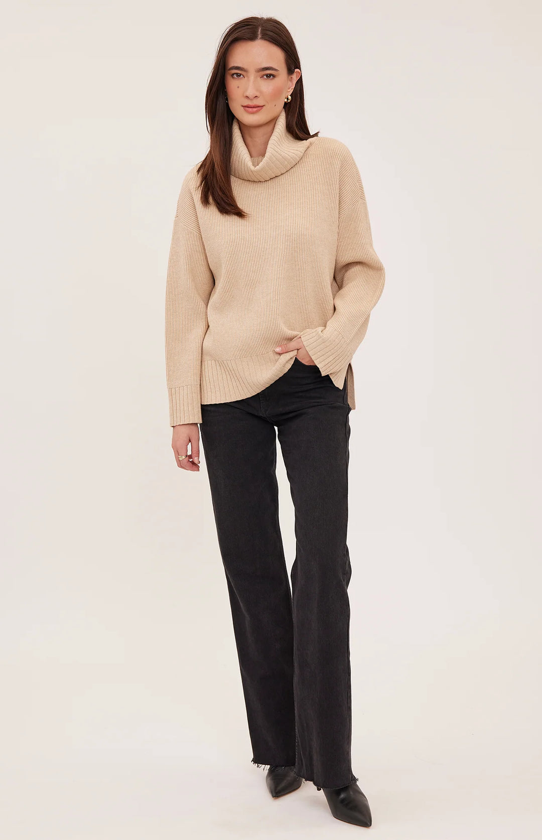 Gentle Fawn | Runa Sweater | heather doe