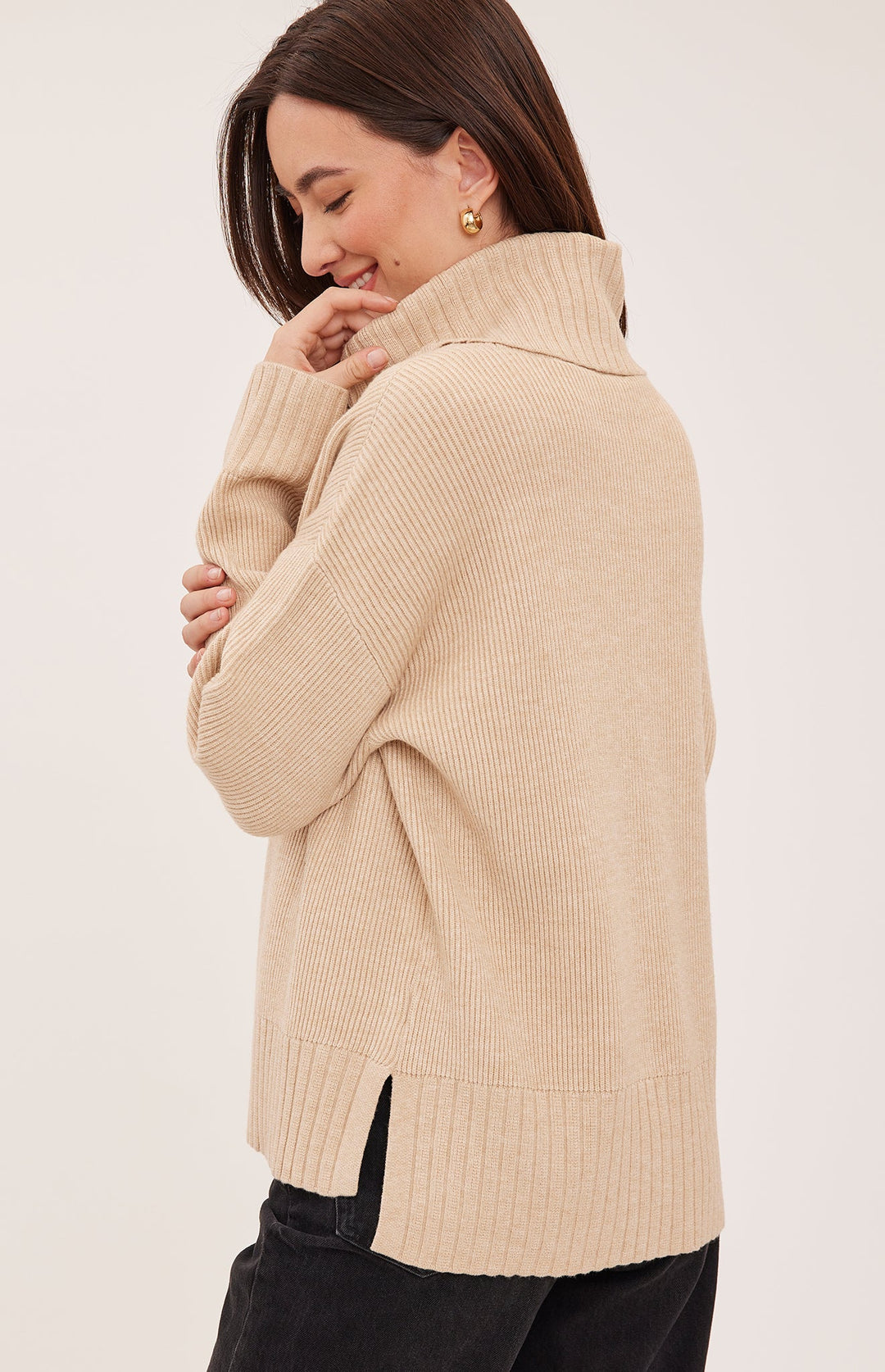 Gentle Fawn | Runa Sweater | heather doe