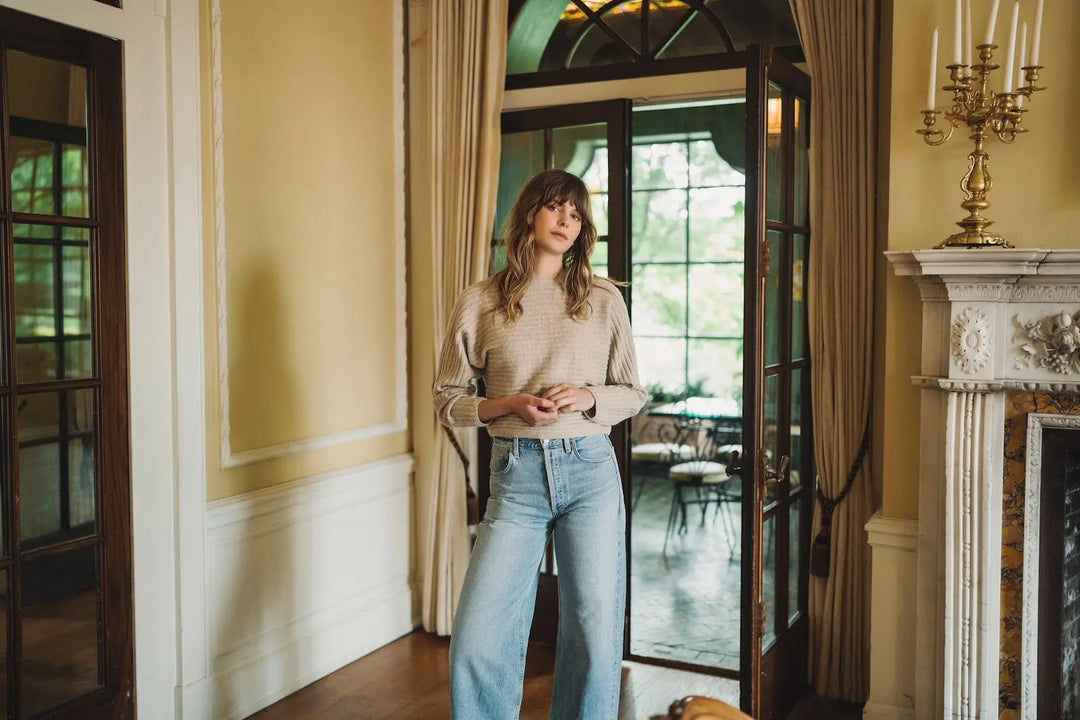 GENTLE FAWN | NIKO PULLOVER | heather khaki