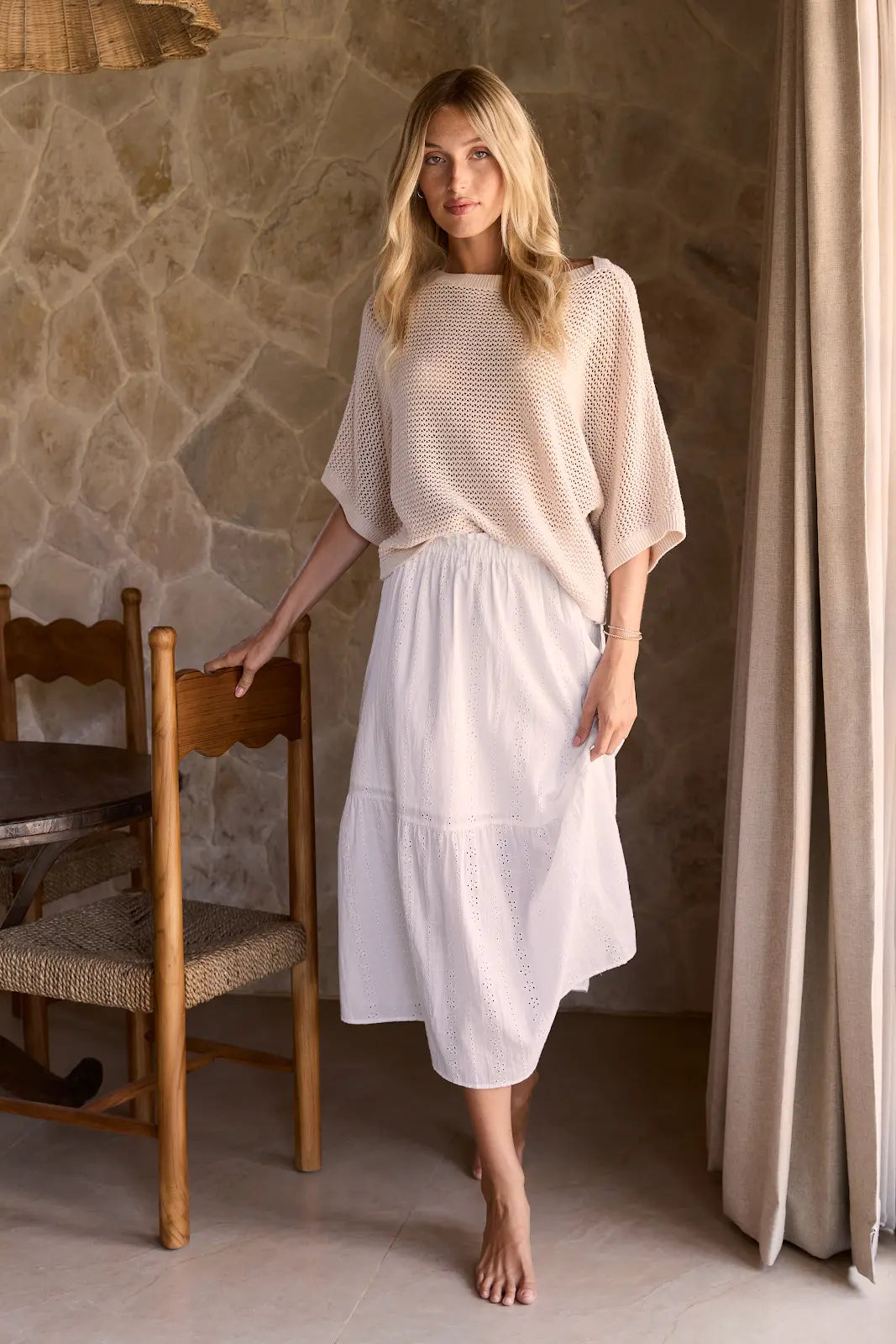 Gentle Fawn | Samson Sweater | Linen