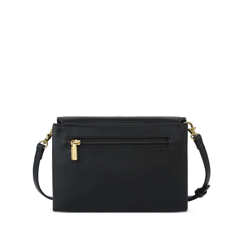 PIXIE MOOD | GIANNA CROSSBODY | BLACK PEBBLED