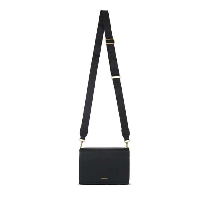 PIXIE MOOD | GIANNA CROSSBODY | BLACK PEBBLED