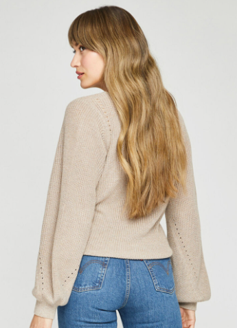 GENTLE FAWN | HAILEY PULLOVER | HEATHER TAUPE