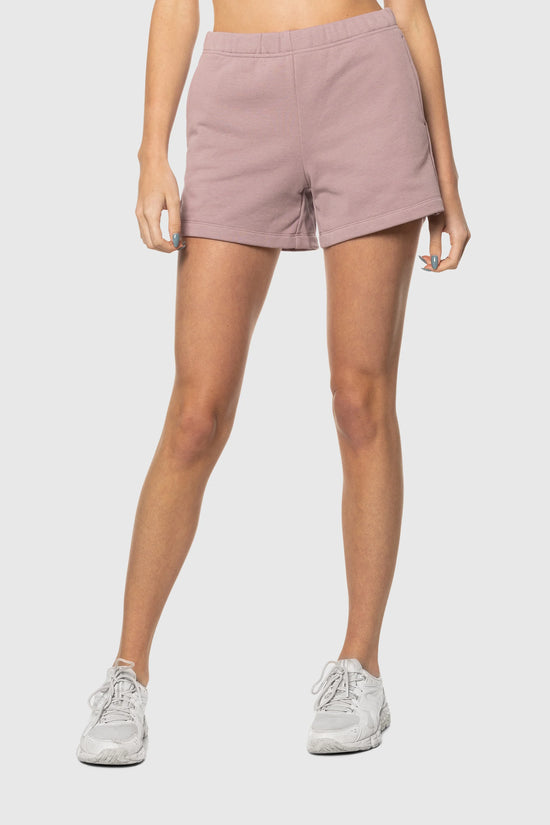 Terry sweat shorts | mauve