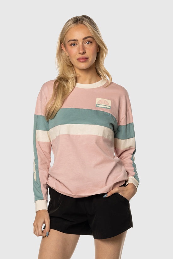 Tricolour long sleeve | pastel