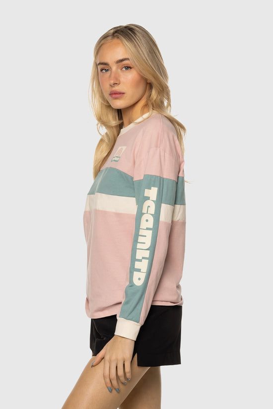 Tricolour long sleeve | pastel