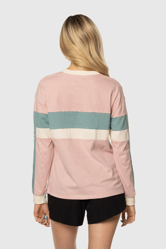 Tricolour long sleeve | pastel