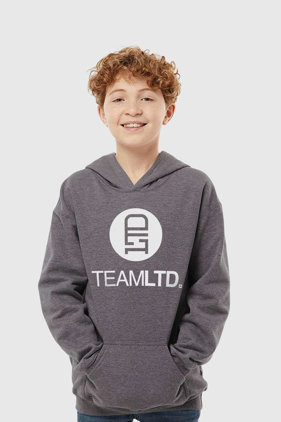 Youth classic hoodie | heather grey