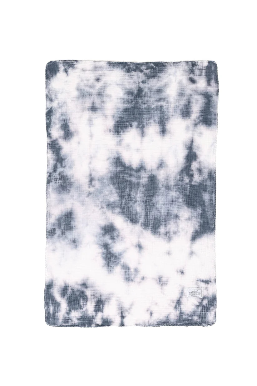 TOFINO TOWEL | THE SOUL MUSLIN BABY BLANKET | INDIGO