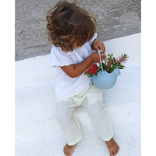 Scrunch Watering Can - Duck Egg Blue