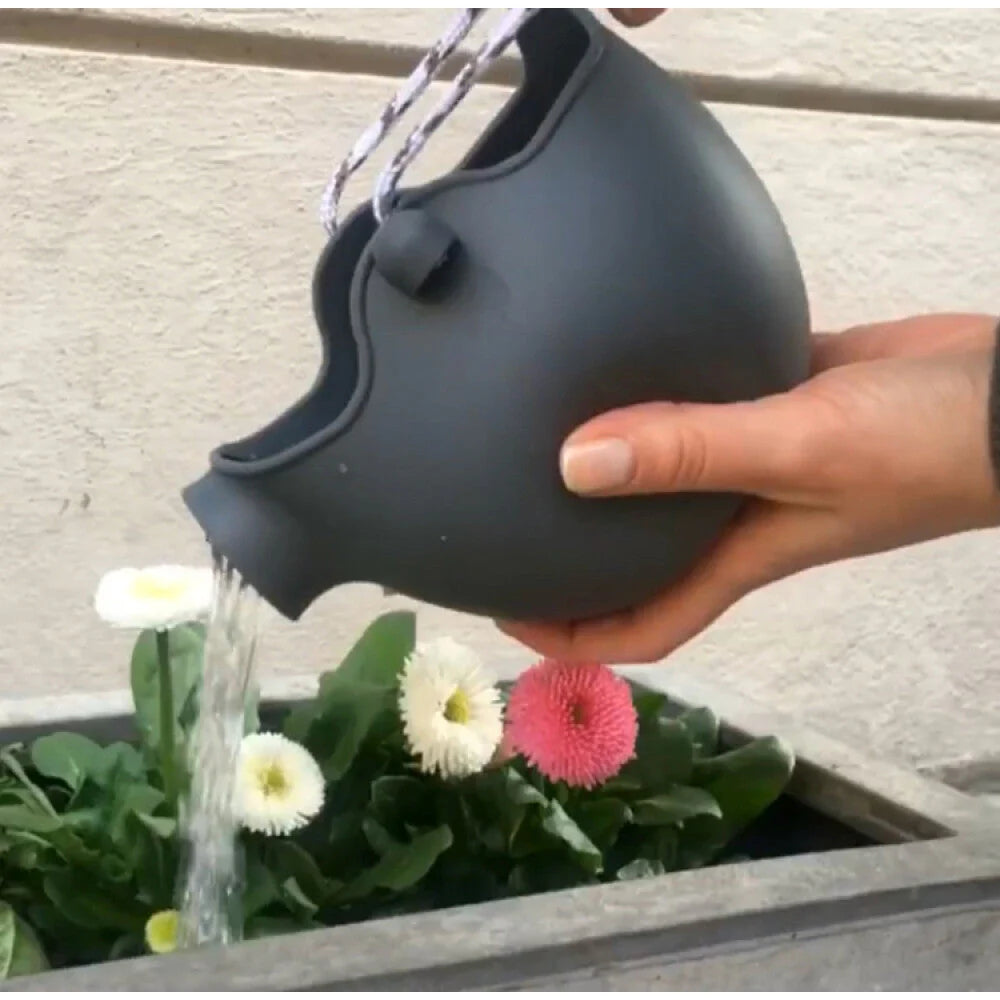 Scrunch Watering Can - Cool Grey