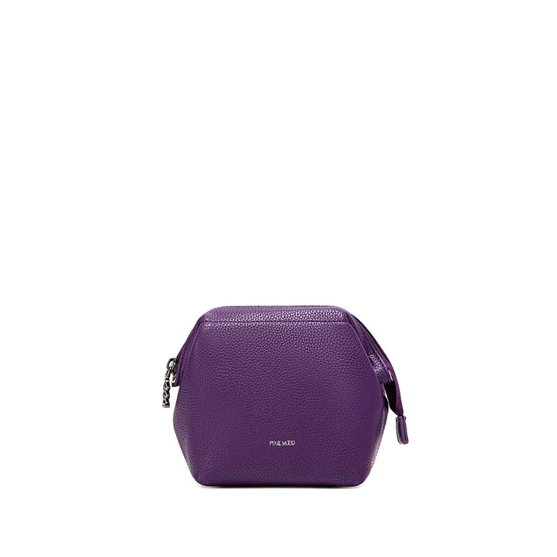 PIXIE MOOD | JOSIE POUCH BAG | PLUM PEBBLED