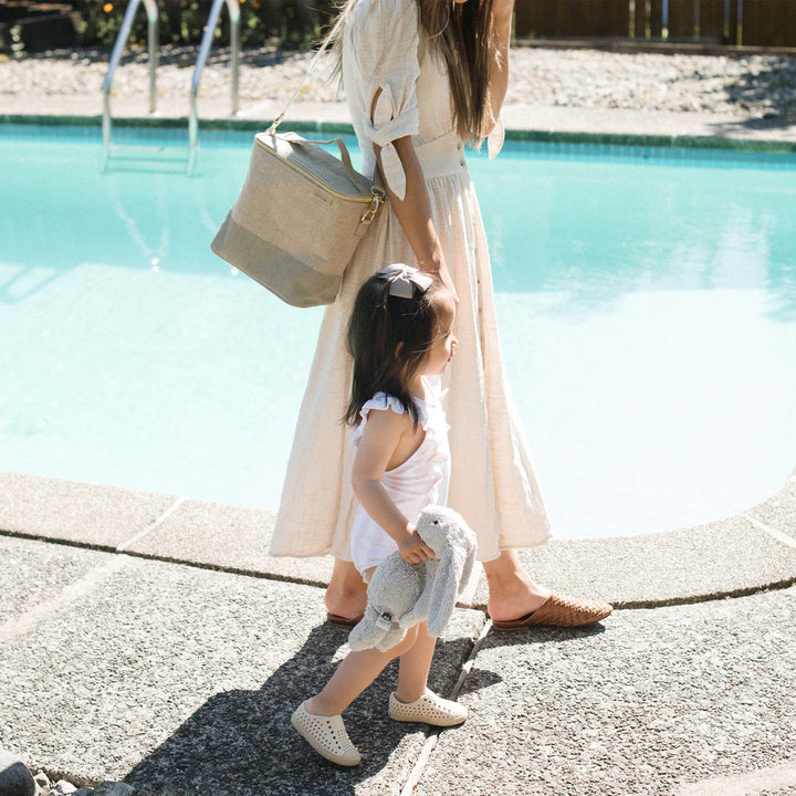 SoYoung | Cement Colour Block Lunch Poche