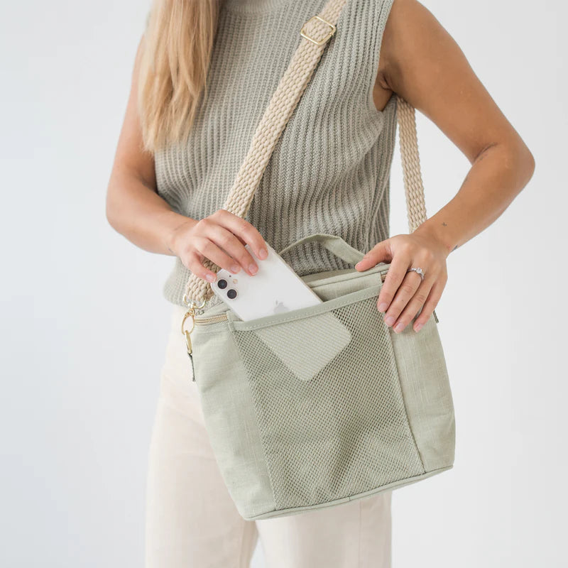 SoYoung | Sage Green Lunch Poche