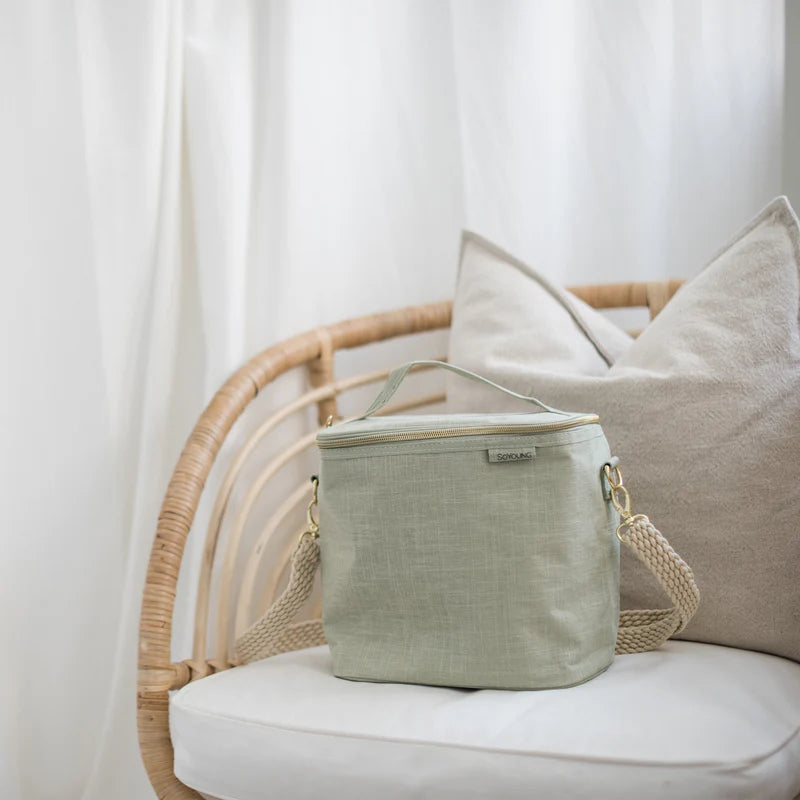 SoYoung | Sage Green Lunch Poche