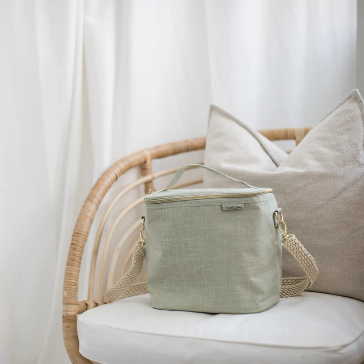 SoYoung | Sage Green Lunch Poche