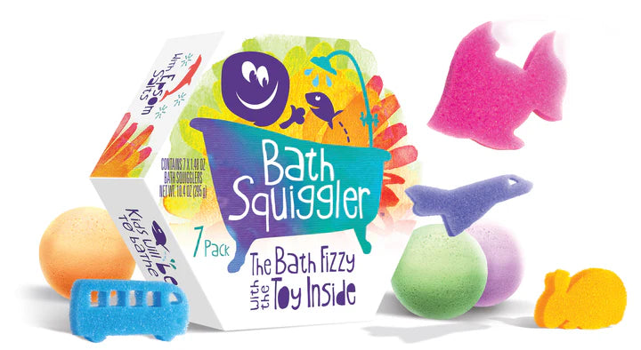 Bath Squiggler Gift Pack - Includes 7