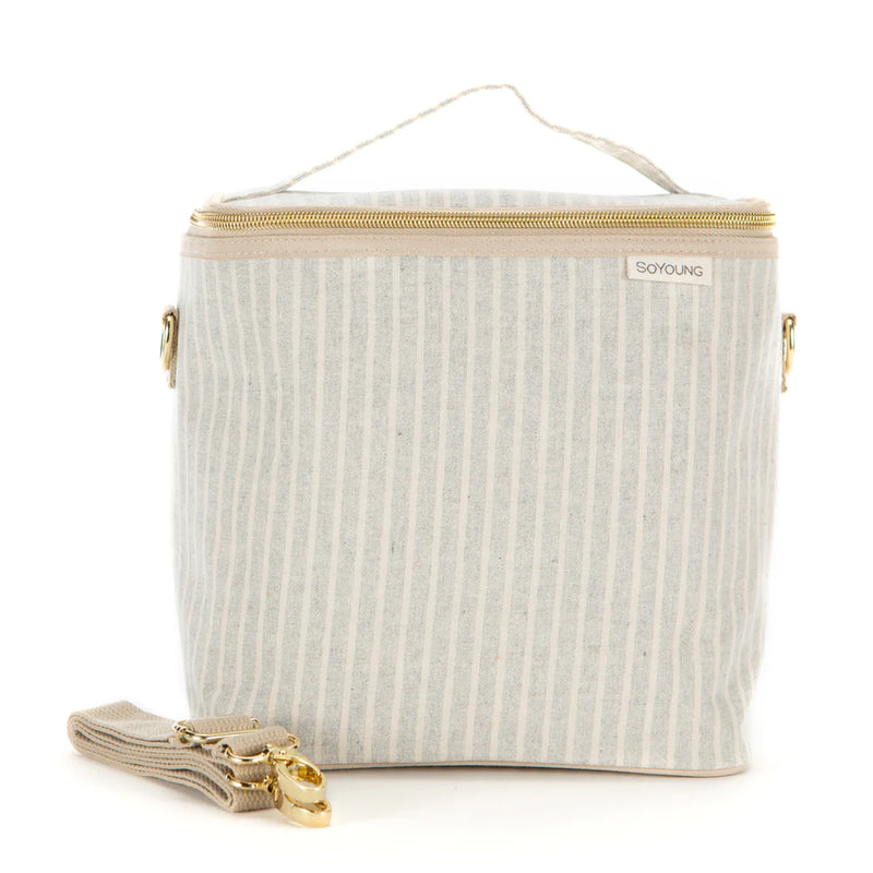 SoYoung | Sand & Stone Beach Stripe Lunch Poche