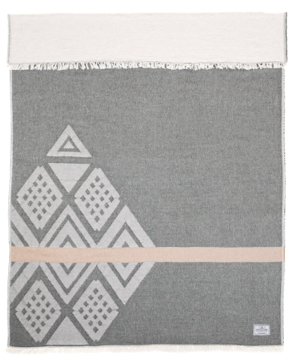 The Malin Throw | grey