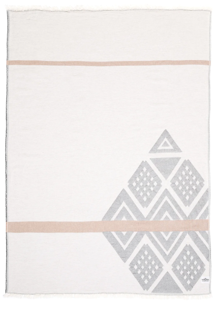 The Malin Throw | grey