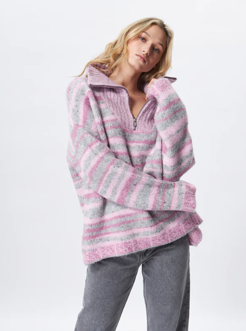 JOHN+JENN | Murphy Zip Sweater | Incense