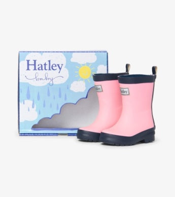 HATLEY | MY 1ST RAIN BOOT | PINK & NAVY
