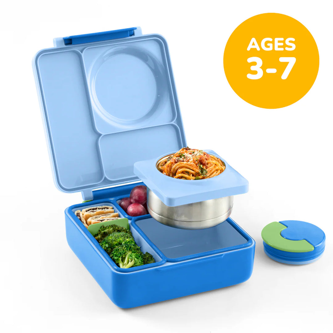 OmieBox  | Insulated Bento Lunch Box | Sea Blue