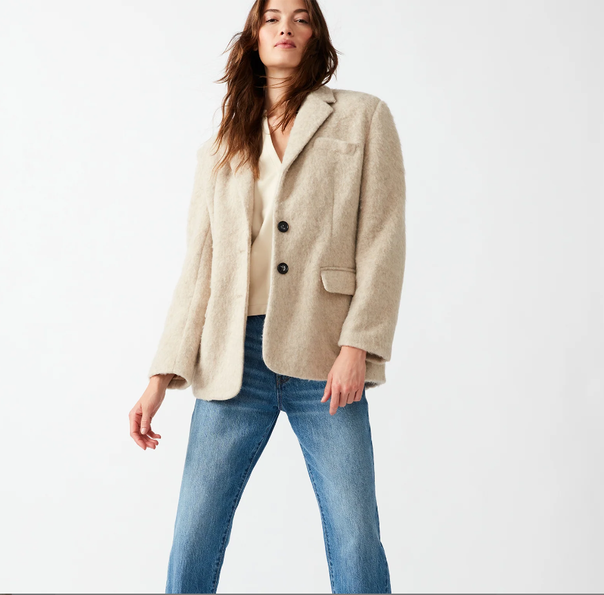 Steve Madden beige blazer