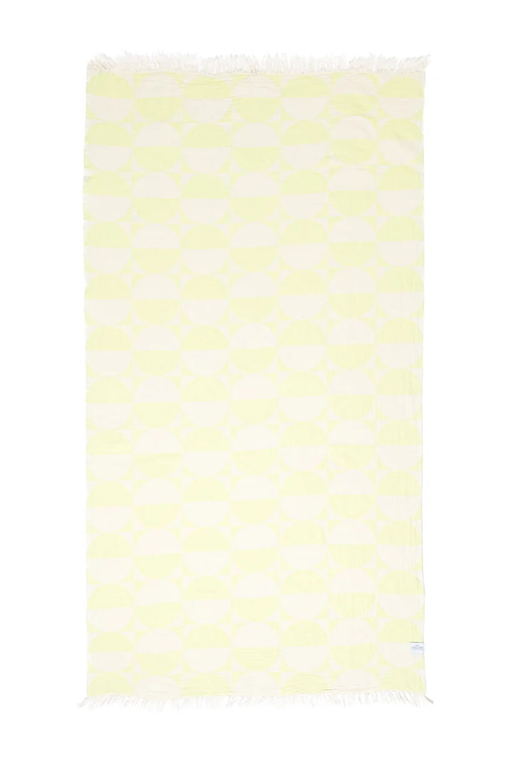 TOFINO TOWEL | THE PHASE TURKISH TOWEL | LIME