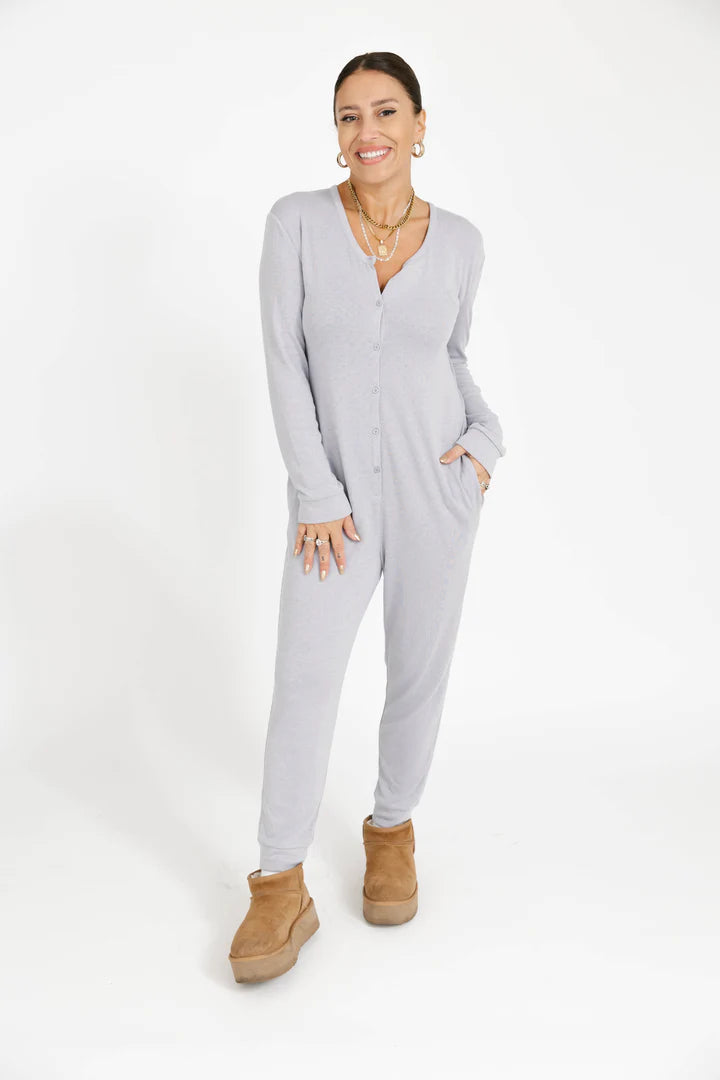 SMASH + TESS | Poppy Romper - Grey