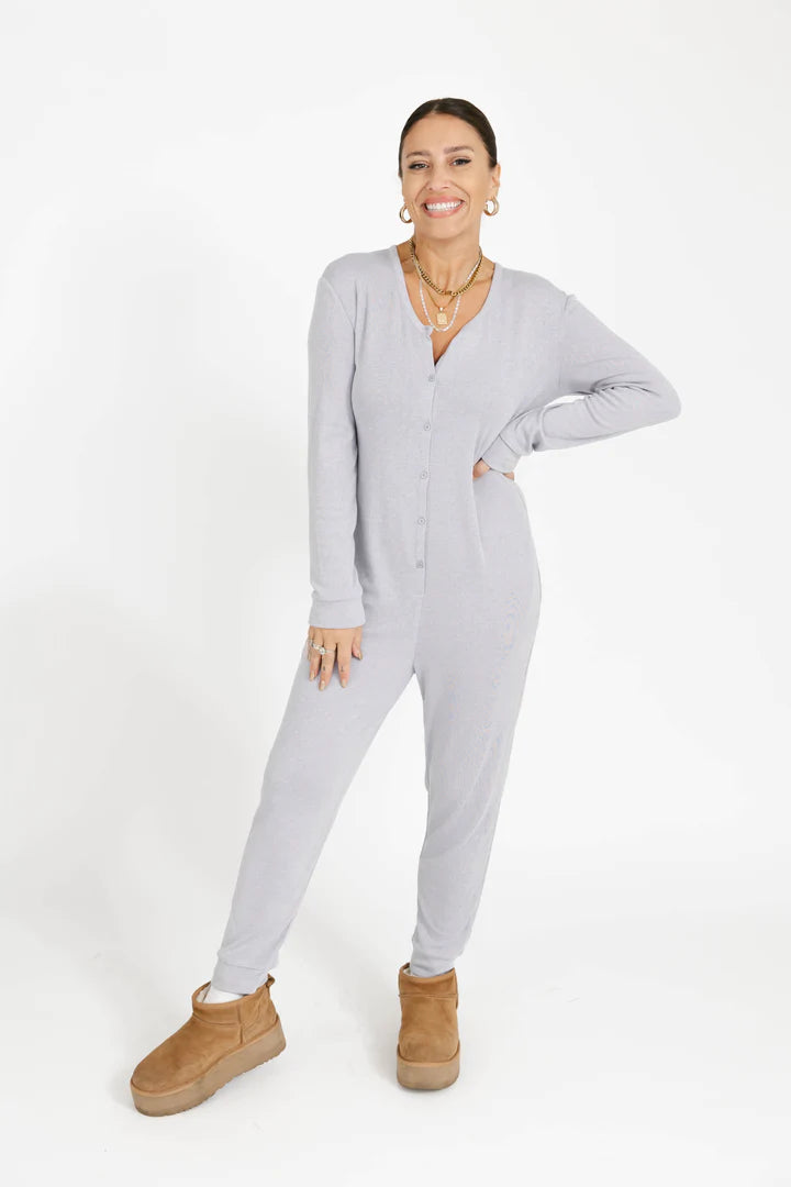 SMASH + TESS | Poppy Romper - Grey