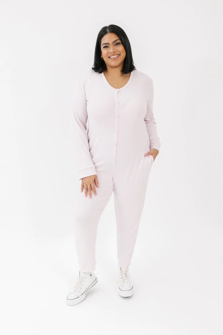 SMASH + TESS | Poppy Romper - Soft Pink