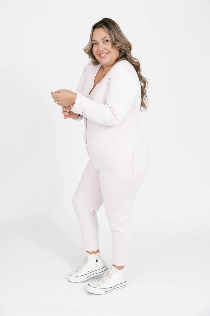 SMASH + TESS | Poppy Romper - Soft Pink
