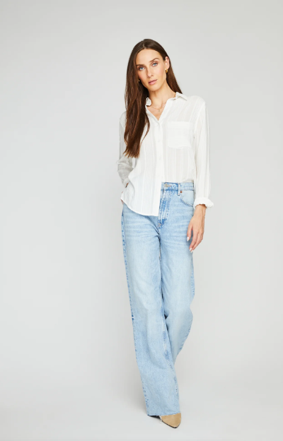 GENTLE FAWN | PAIGE TOP | WHITE