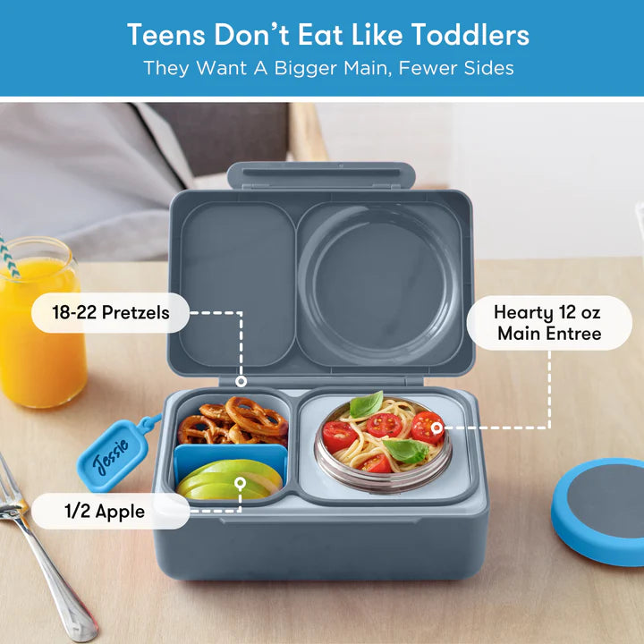 OmieBox UP | Insulated Bento Lunch Box | Graphite