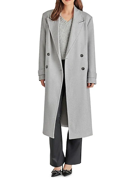 Steve Madden | Prince Coat | light grey