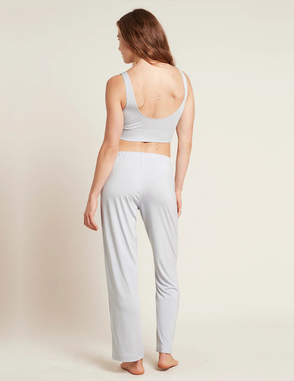 Ribbed Seamless Crop | dove