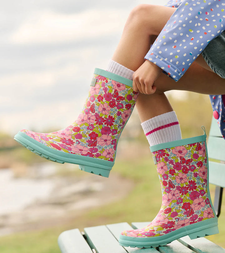 HATLEY | RAIN BOOTS | GROOVY FLOWERS MATTE