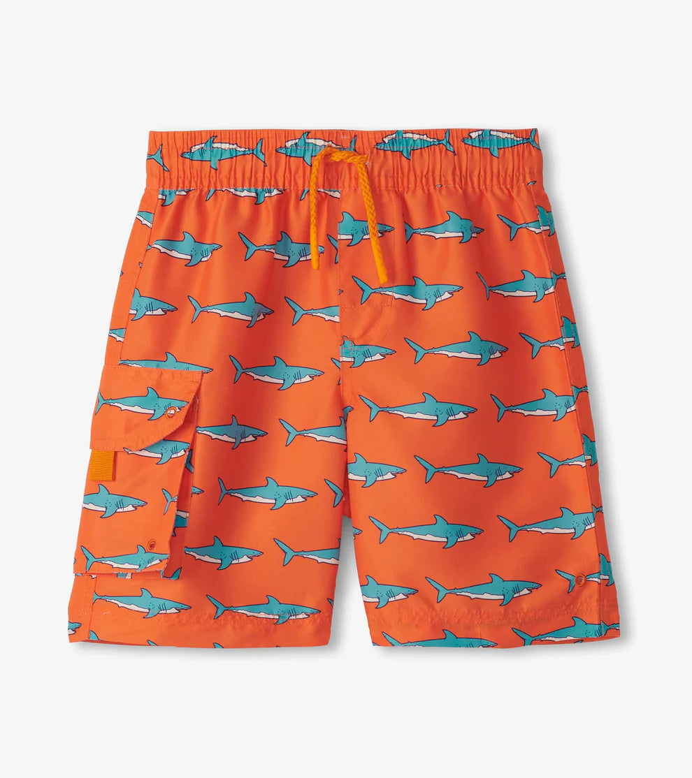 Hatley | Kids Swim Shorts UPF 50+ | Shark Tank