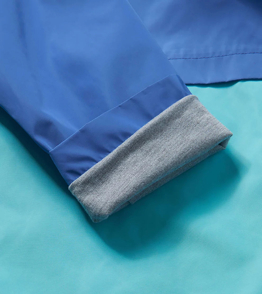 HATLEY | SPLASH JACKET | BLUE COLOURBLOCK JERSEY LINED