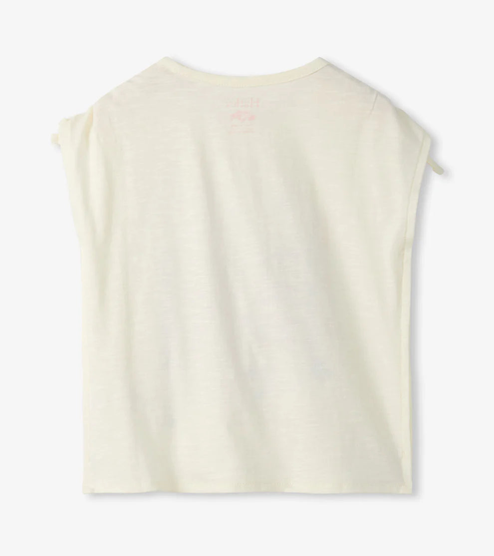 Hatley | Girls Friendship Bracelet Cinched Shoulder Top
