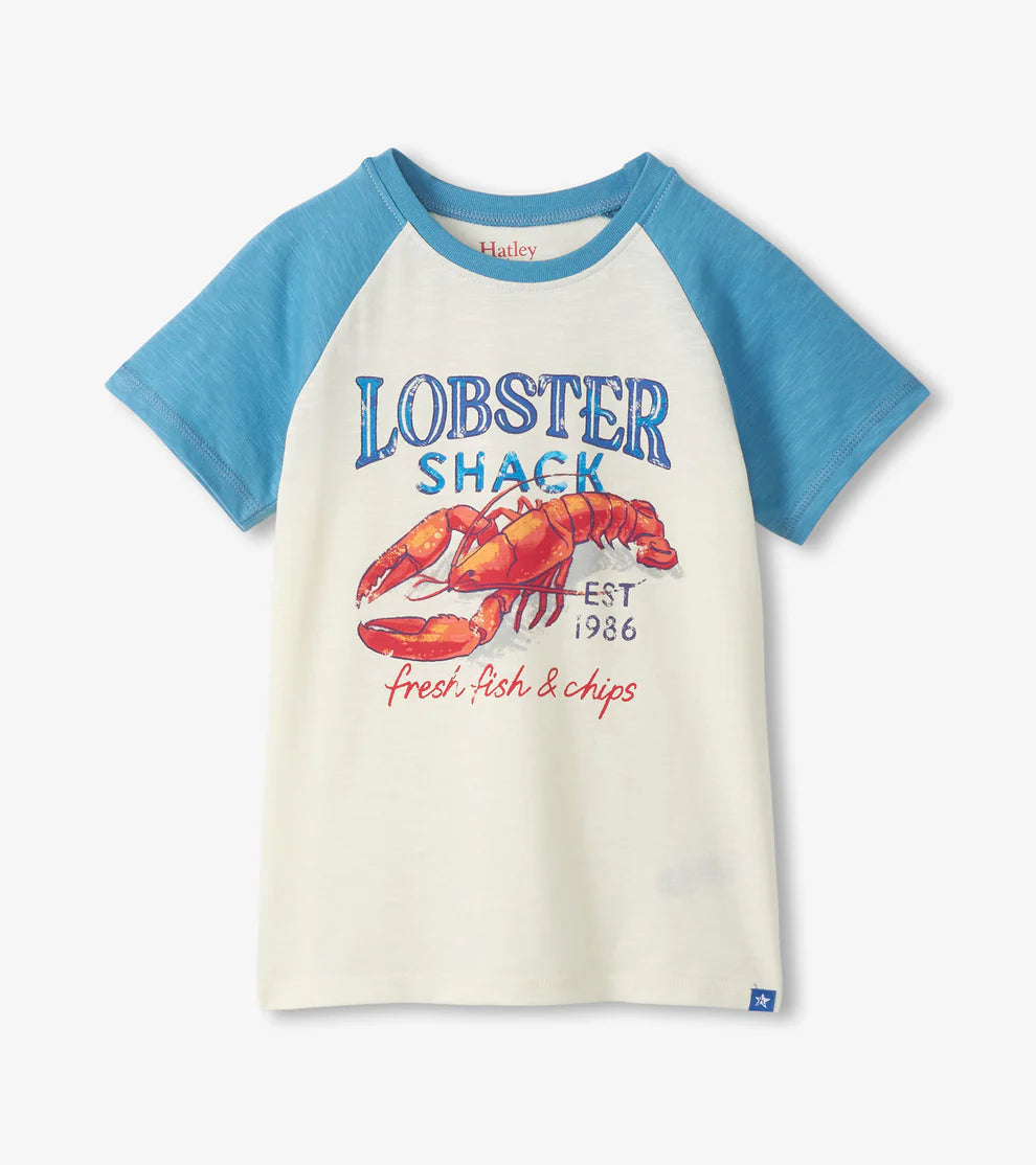 Hatley | Boys Lobster Shack Raglan T-Shirt