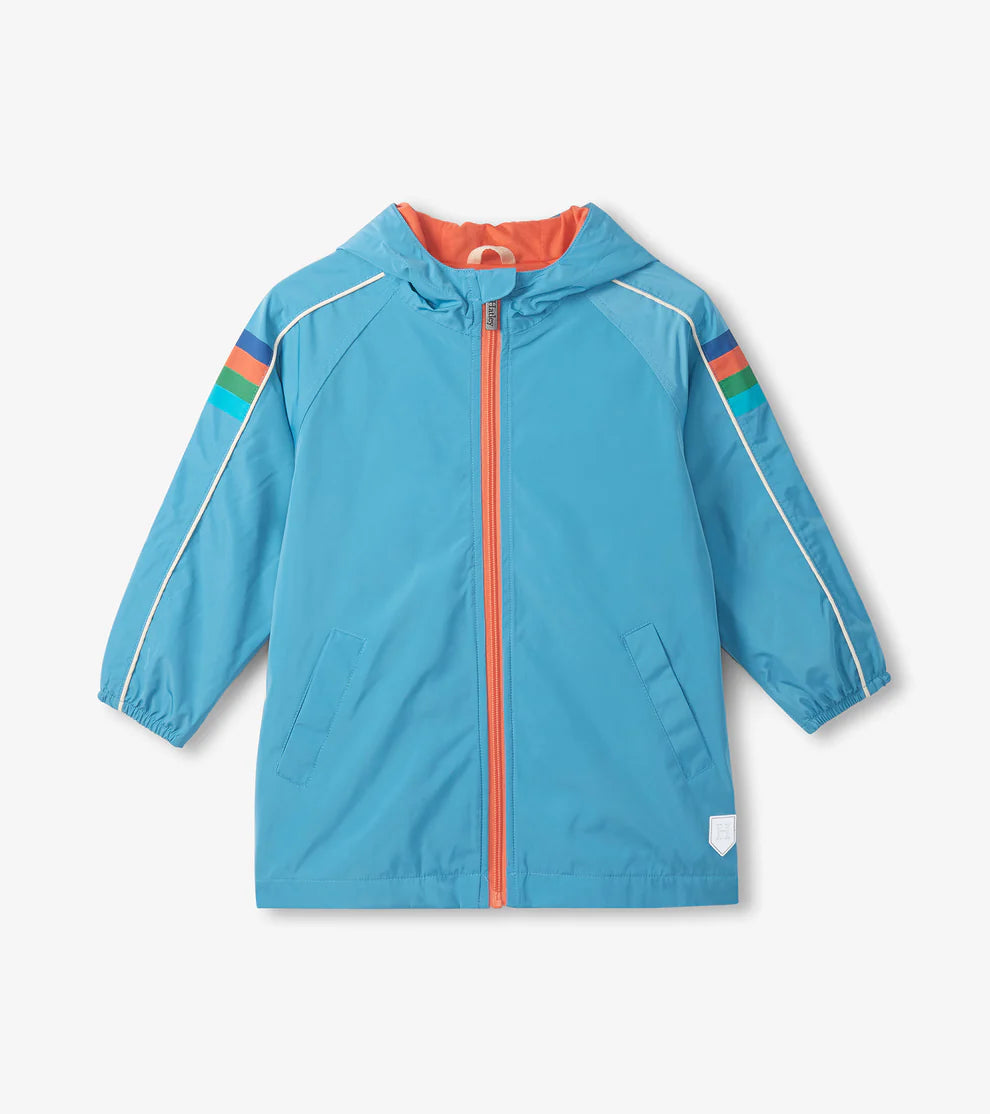 HATLEY | SPLASH JACKET | NIAGARA BLUE JERSEY LINED