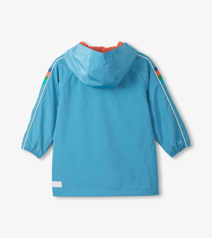 HATLEY | SPLASH JACKET | NIAGARA BLUE JERSEY LINED