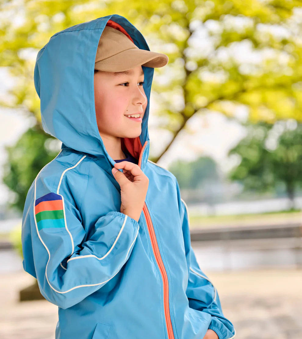 HATLEY | SPLASH JACKET | NIAGARA BLUE JERSEY LINED