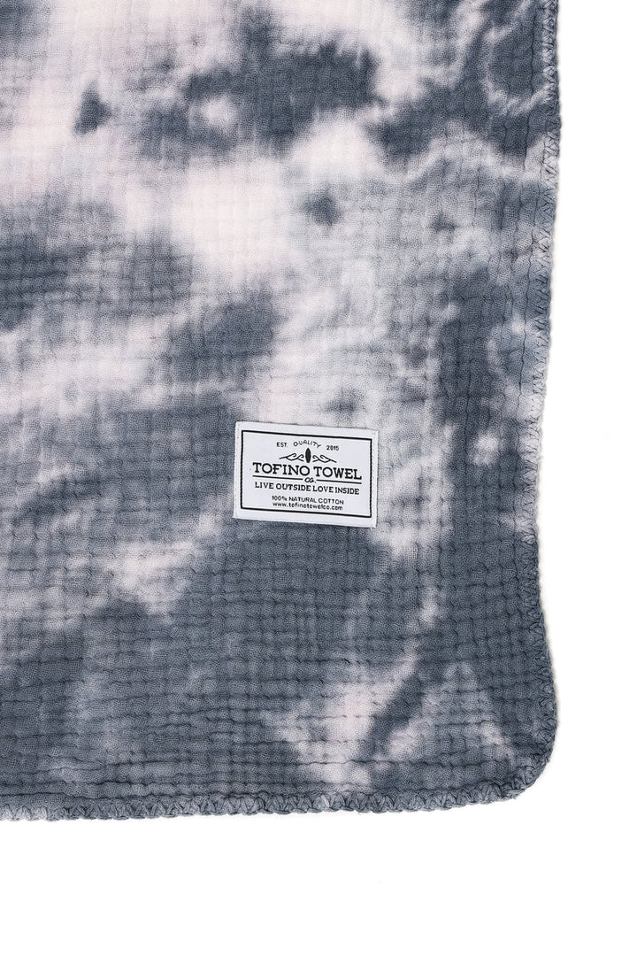 TOFINO TOWEL | THE SOUL MUSLIN THROW | INDIGO