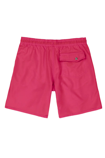 O'NEILL Men's Solid Volley Boardshort - Fushia